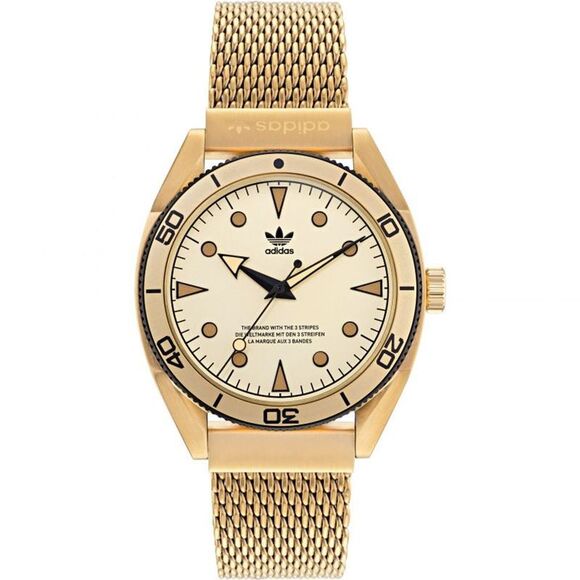 Adidas Gold Stainless Steel Men's Watch - Picture 1 of 1